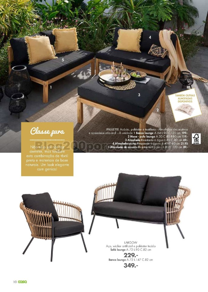 antevisão folheto CASA Jardim Promoções de 30 m