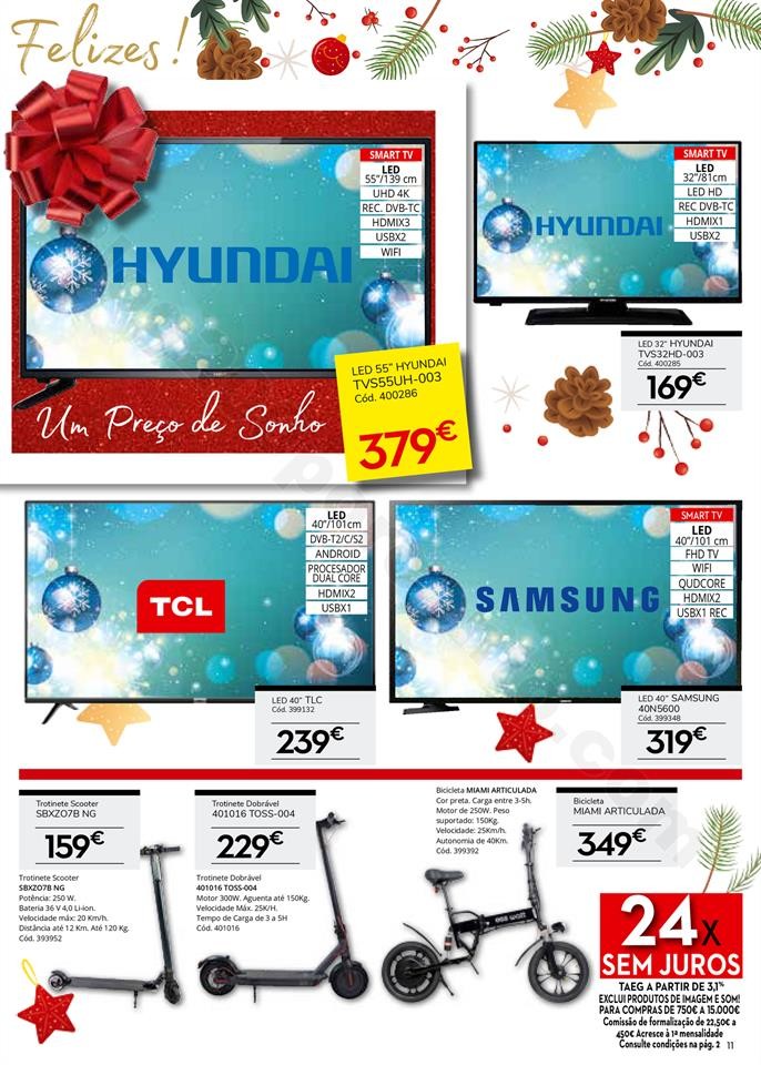 Antevisão Folheto CONFORAMA Natal Promoções de 