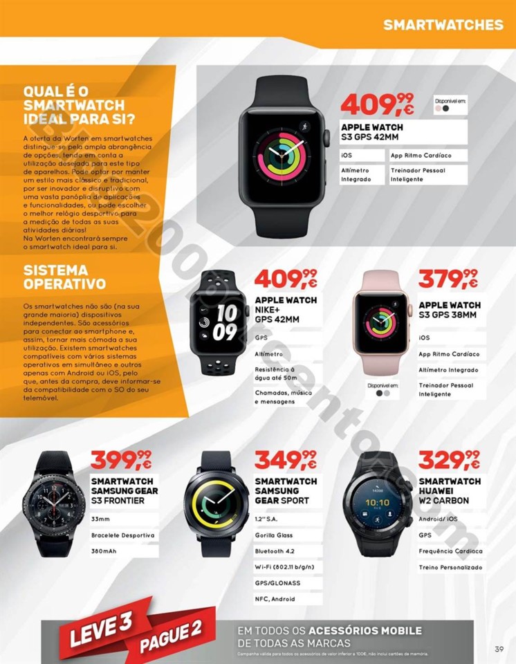 Antevisão Folheto WORTEN Mobile mundial promoçõ