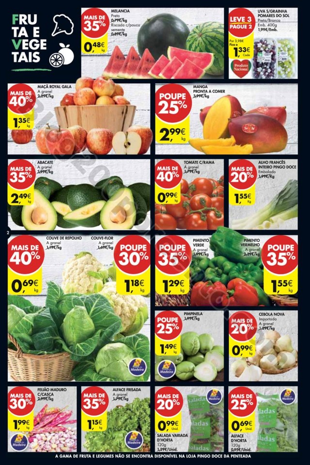Antevisão folheto PINGO DOCE Madeira promoções 