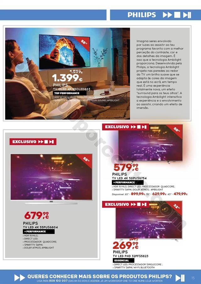 Antevisão Folheto WORTEN Especial Tv &amp; Audiio Pro