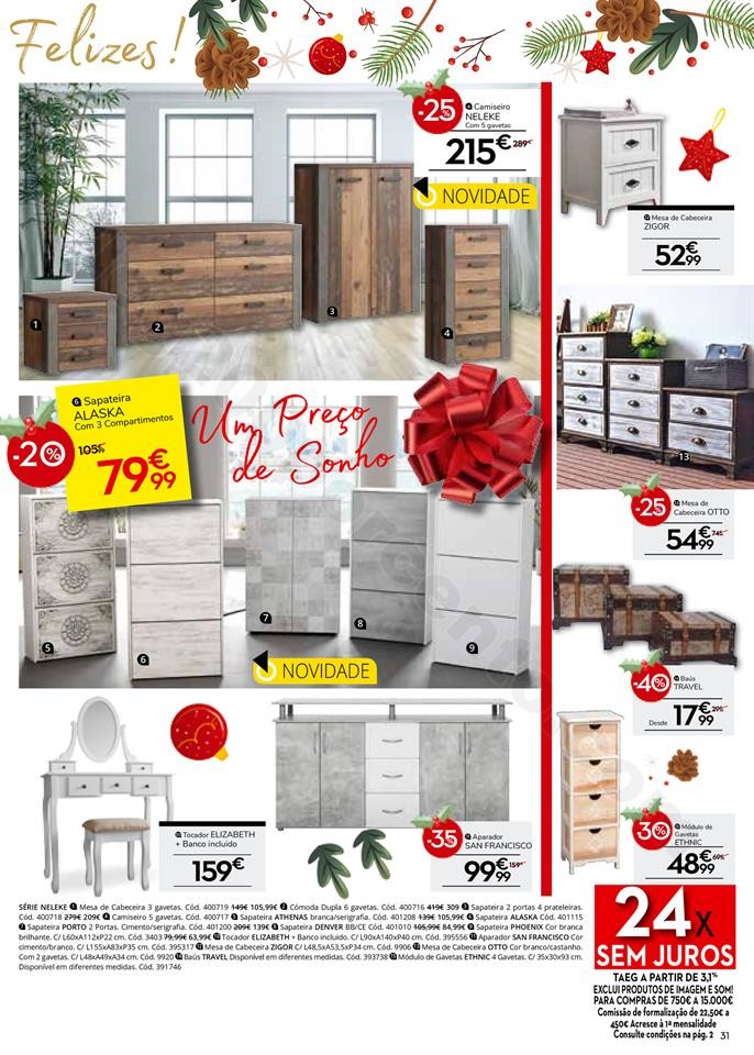 Antevisão Folheto CONFORAMA Natal Promoções de 