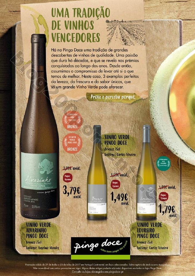 Antevisão Folheto PINGO DOCE Vinhos Verdes promo