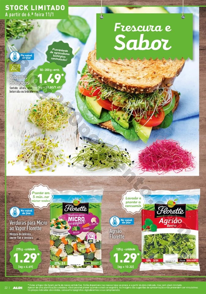 Antevisão Folheto ALDI Promoções a partir de 9 