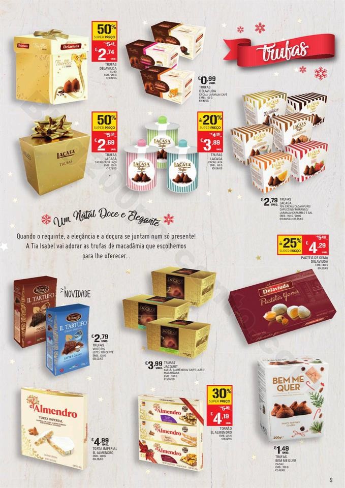 Continente Folheto Feliz Natal 19 novembro a 24 de