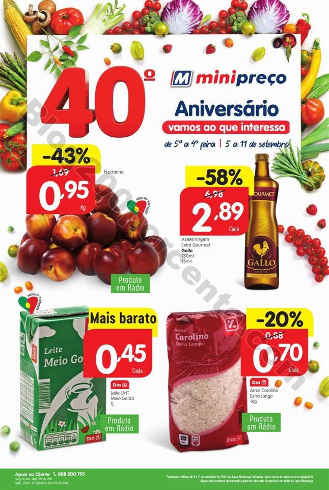 Antevisão Folheto MINIPREÇO Lojas Grandes promo