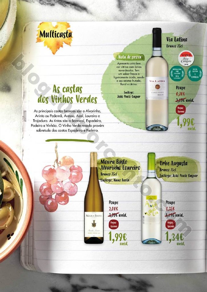 Antevisão Folheto PINGO DOCE Vinhos Verdes promo