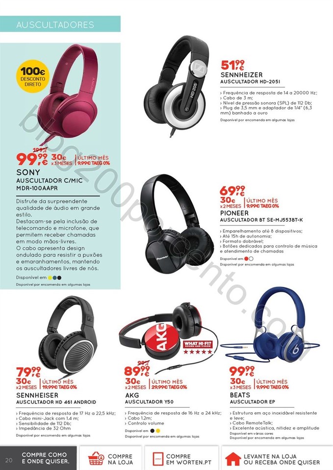 Antevisão Folheto WORTEN Promoções de 14 março