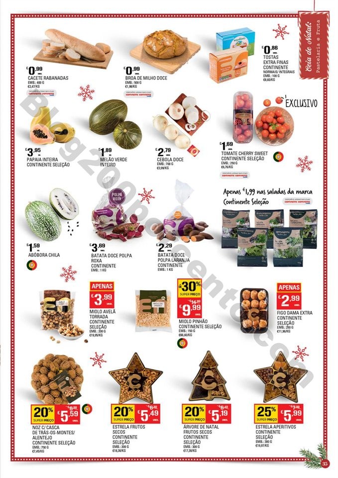 Antevisão Folheto CONTINENTE Especial Natal promo