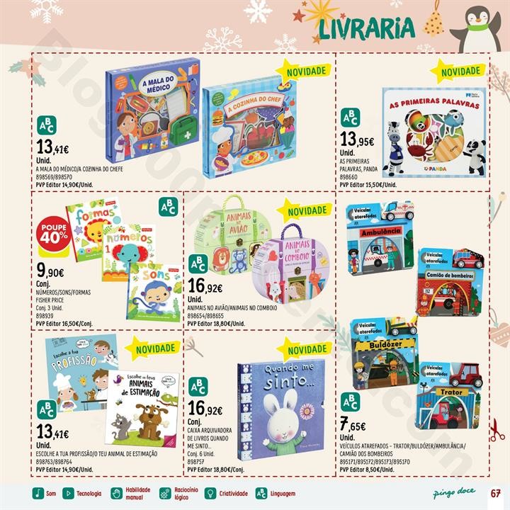 Antevisão Folheto PINGO DOCE Brinquedos Natal Loj