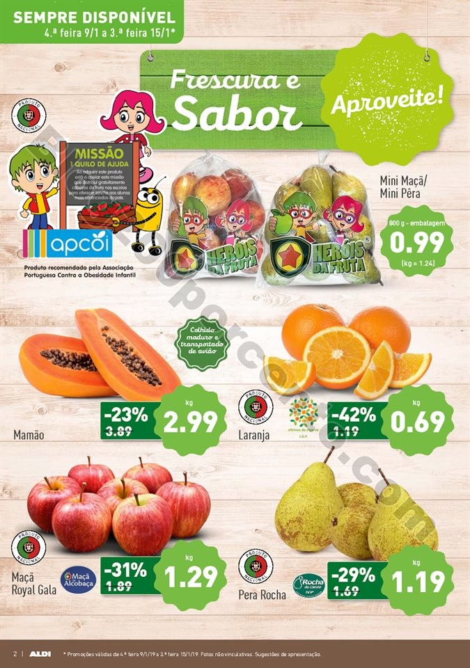 Antevisão Folheto ALDI Promoções a partir de 9 