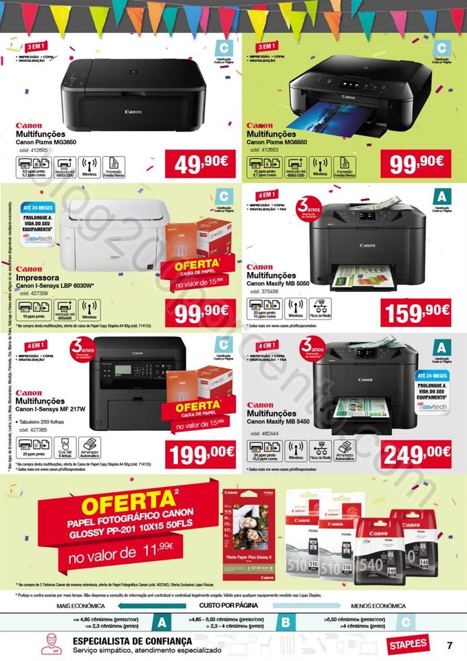 Antevisão Folheto STAPLES Promoções de 13 a 25 