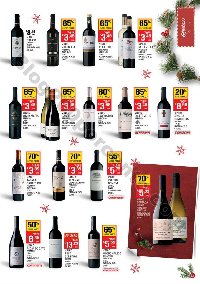 Antevisão Folheto CONTINENTE Especial Natal promo