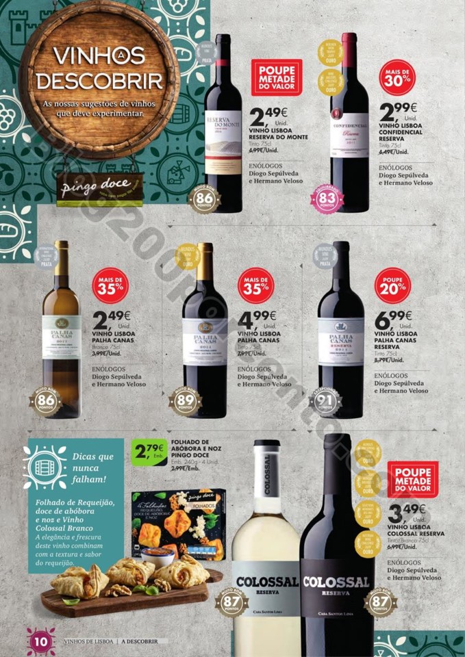 Antevisão Folheto PINGO DOCE Vinhos Promoções d
