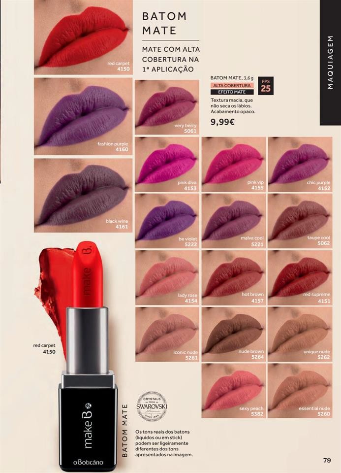 Antevisão Folheto BOTICÁRIO Natal promoções de