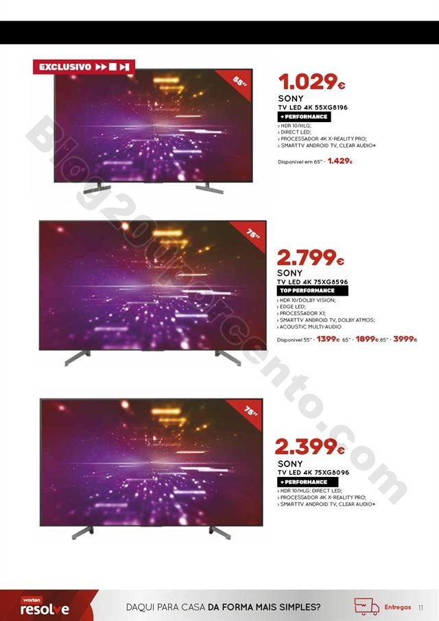 Antevisão Folheto WORTEN Especial Tv &amp; Audiio Pro