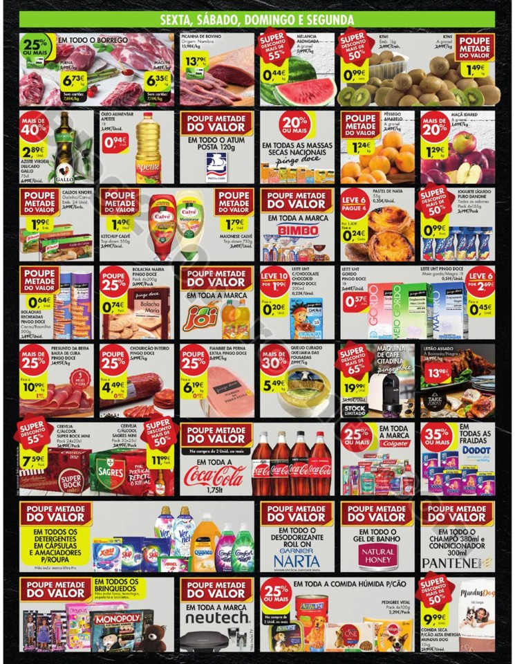Antevisão Folheto PINGO DOCE Só hoje fim de sema