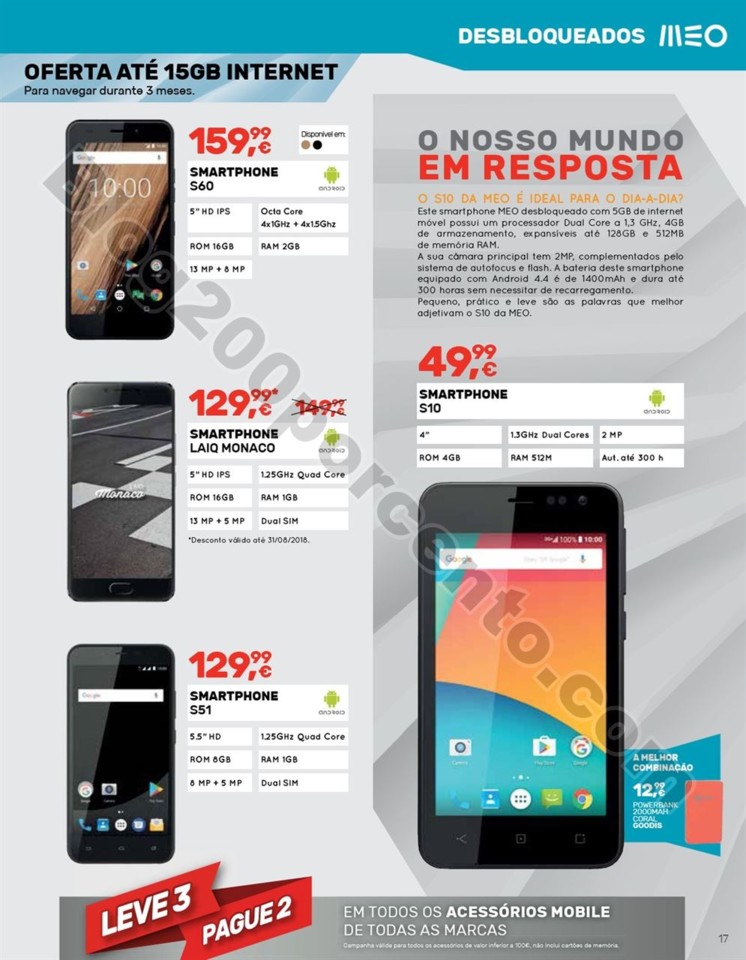 Antevisão Folheto WORTEN Mobile Promoções de 2 
