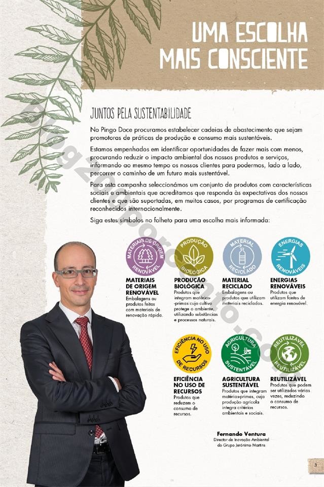 Antevisão Folheto PINGO DOCE Sustentabilidade Pro