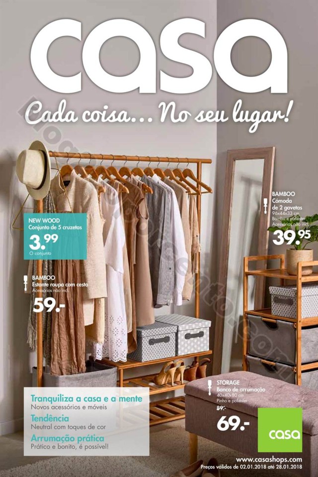 Antevisão Folheto CASA Promoções de 2 a 28 jane