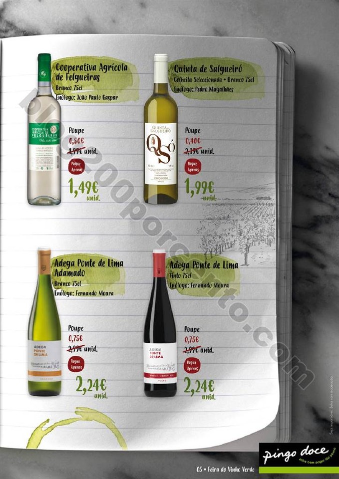 Antevisão Folheto PINGO DOCE Vinhos Verdes promo