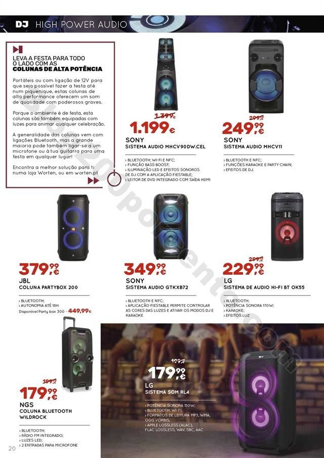 Antevisão Folheto WORTEN Especial Tv &amp; Audiio Pro