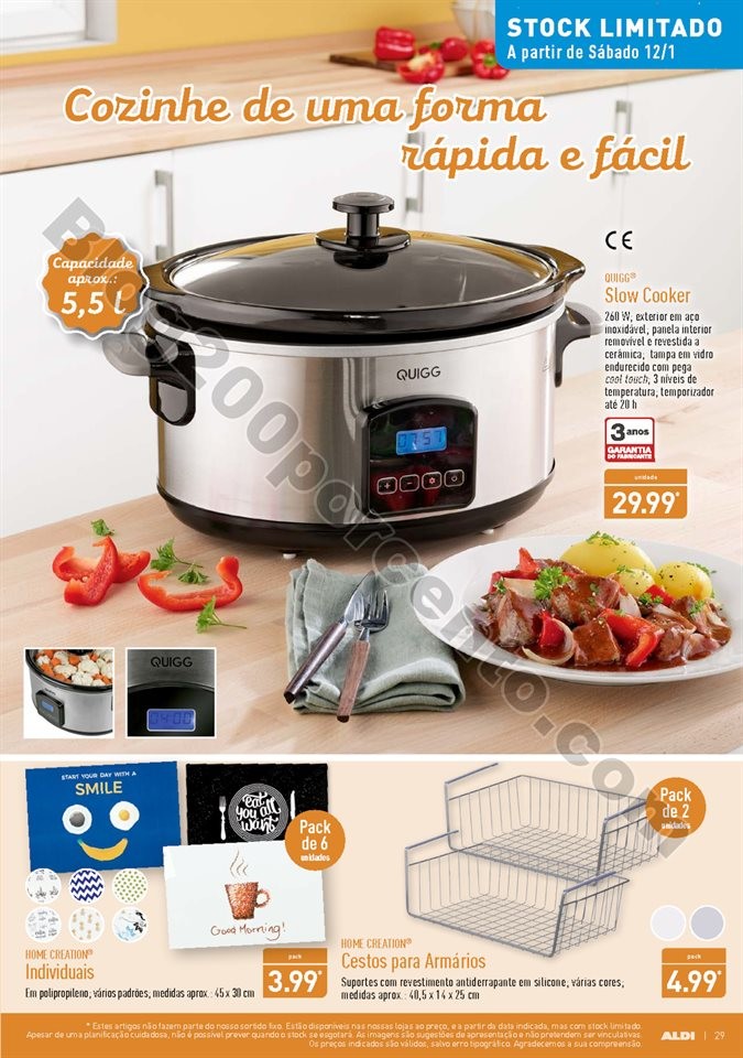 Antevisão Folheto ALDI Promoções a partir de 9 