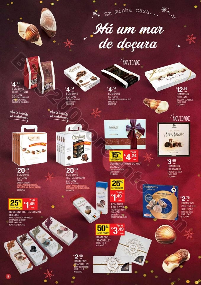 Antevisão Folheto CONTINENTE Especial Natal promo