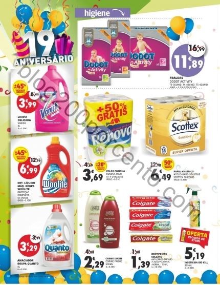 Antevisão Folheto E-LECLERC Aniversário Feira de