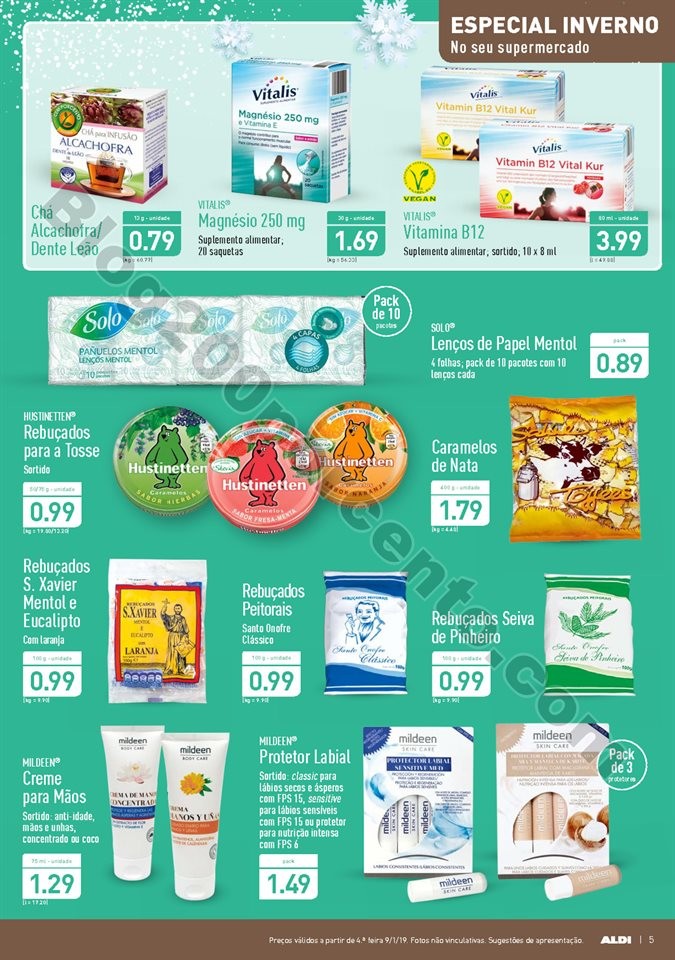 Antevisão Folheto ALDI Promoções a partir de 9 