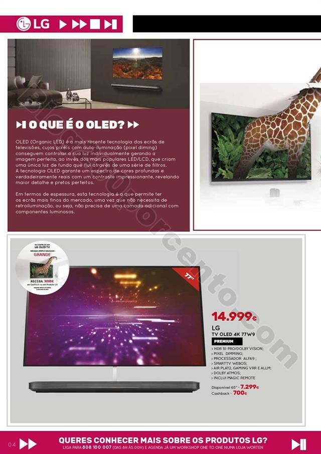 Antevisão Folheto WORTEN Especial Tv &amp; Audiio Pro