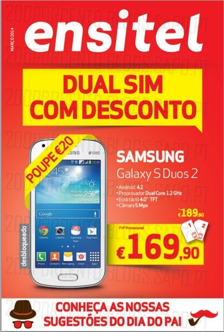 Novo folheto | ENSITEL | de março