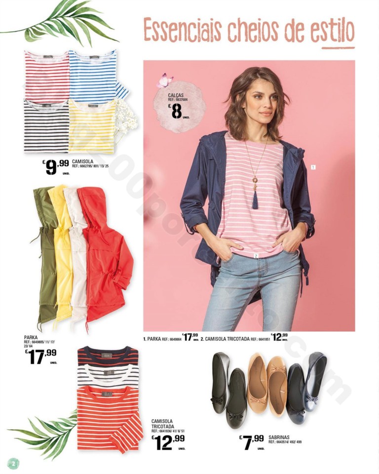 Antevisão Folheto CONTINENTE Moda Primavera promo