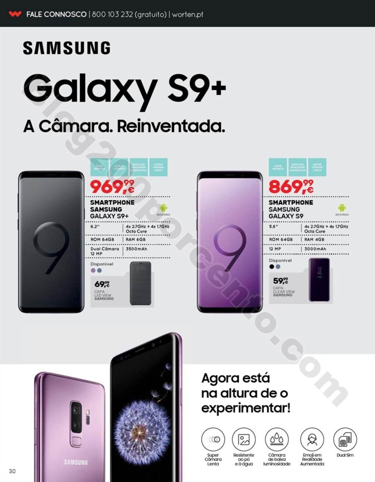 Antevisão Folheto WORTEN Mobile promoções de 15