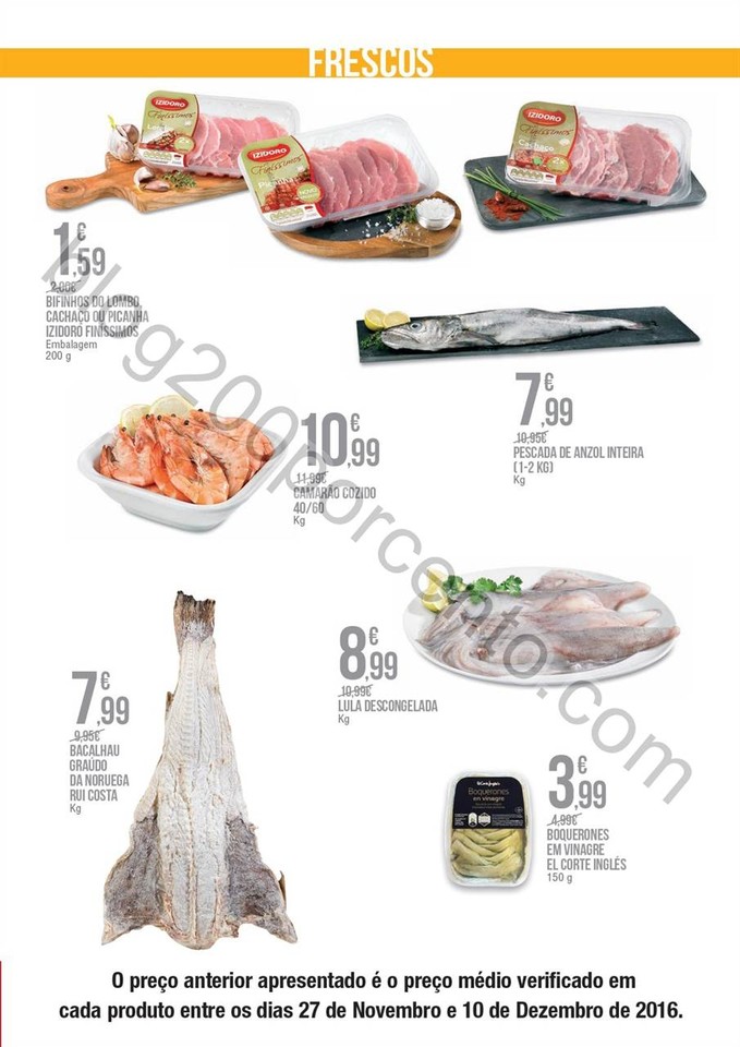 Antevisão Folheto EL CORTE INGLÉS Promoções de