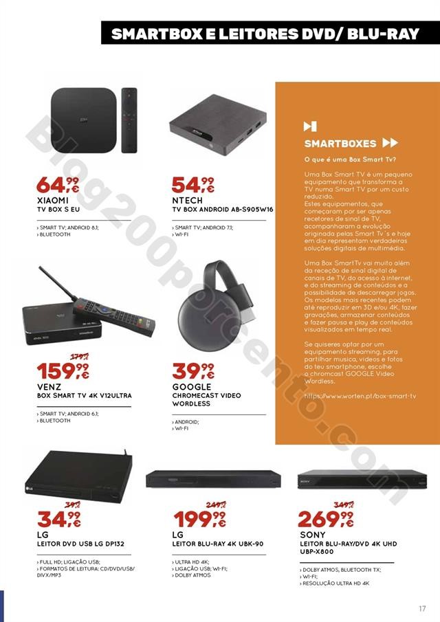 Antevisão Folheto WORTEN Especial Tv &amp; Audiio Pro