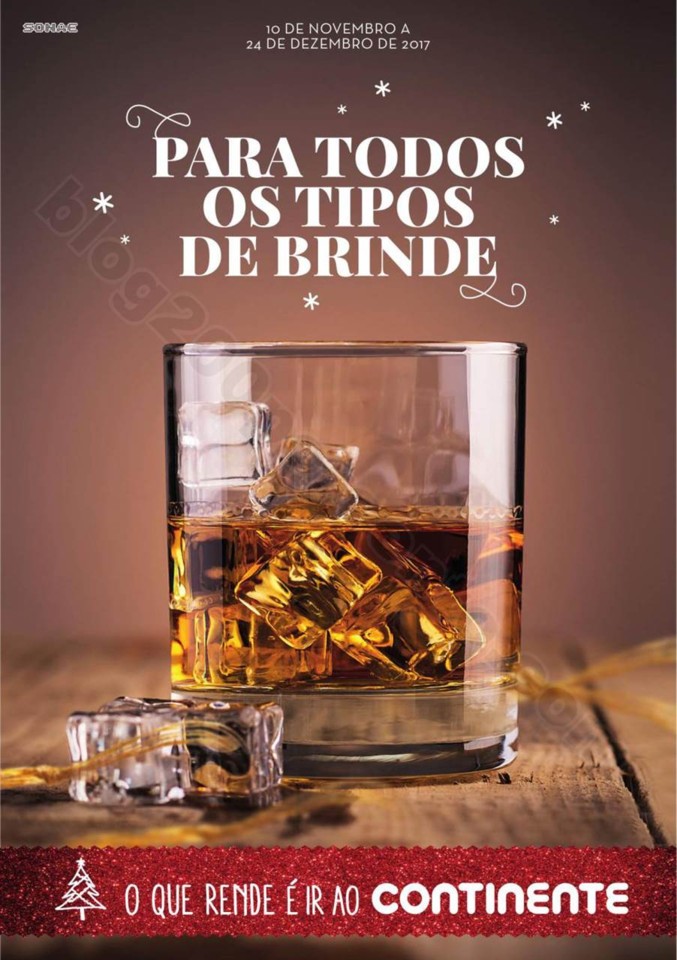 Antevisão Folheto CONTINENTE Bebidas Natal promo