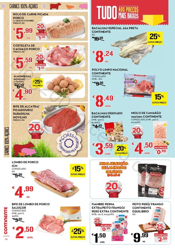 Antevisão Folheto CONTINENTE Açores Promoções 