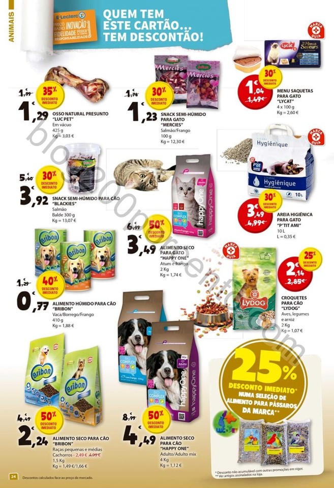 Antevisão Folheto E-LECLERC Promoções de 20 a 2