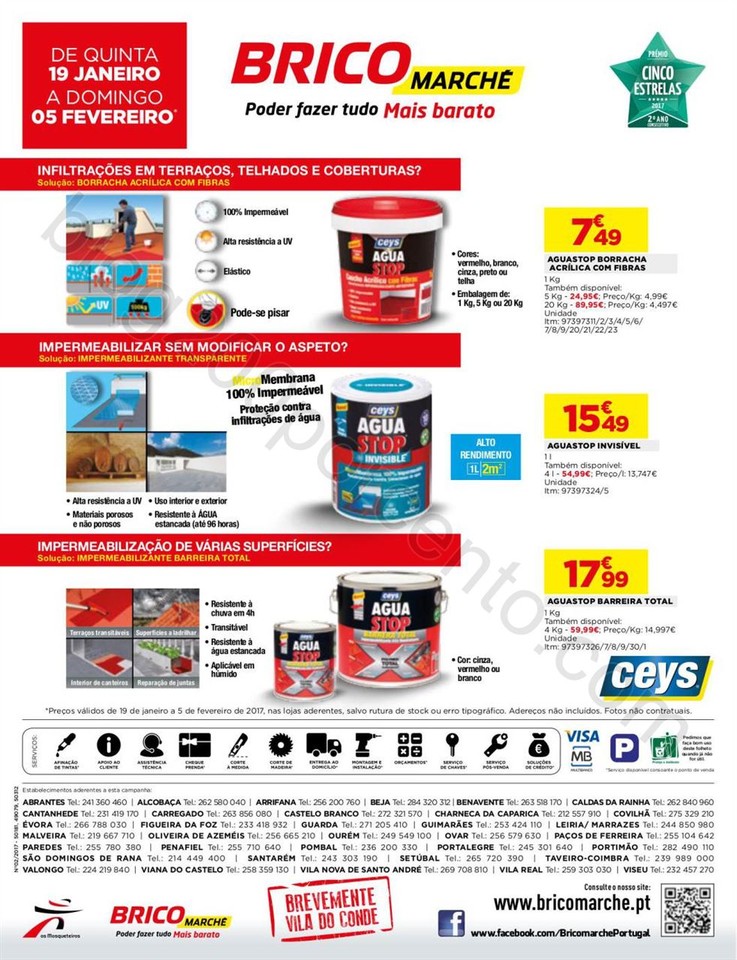 Antevisão Folheto BRICOMARCHÉ Promoções de 19 