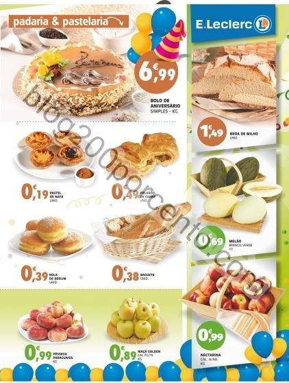 Antevisão Folheto E-LECLERC Aniversário Feira de
