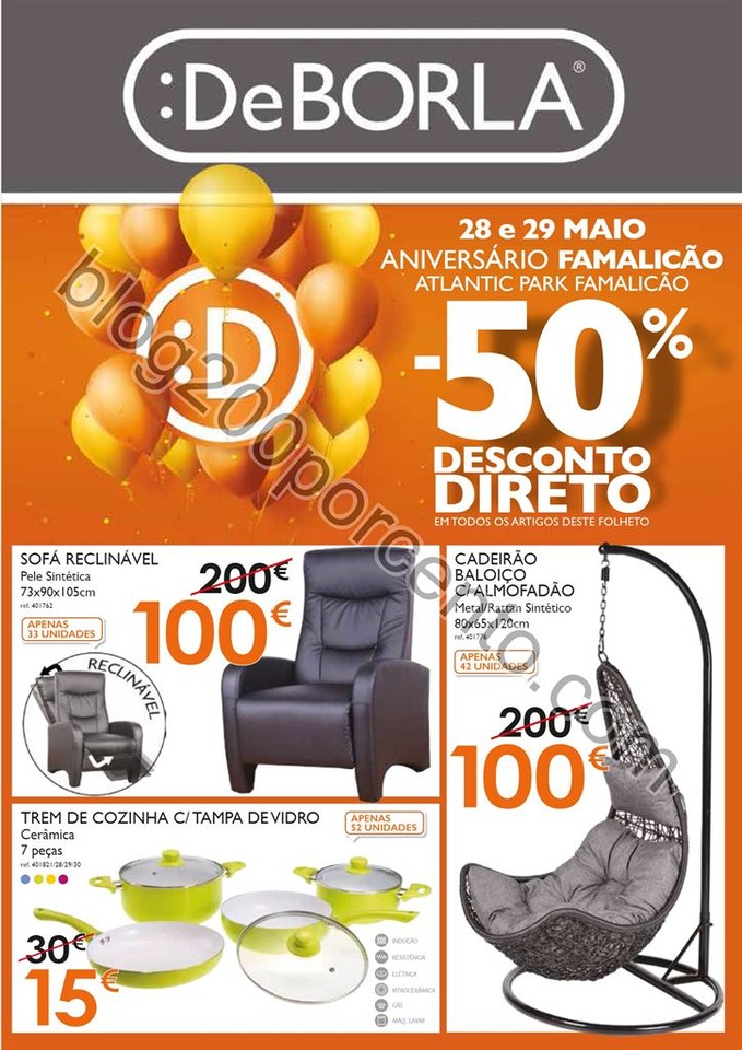 Antevisão Folheto DEBORLA Aniversário Famalicão