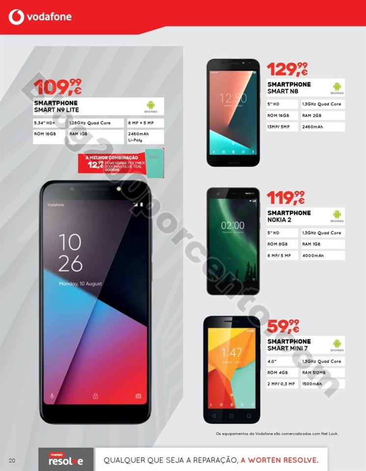 Antevisão Folheto WORTEN Mobile Promoções de 2 