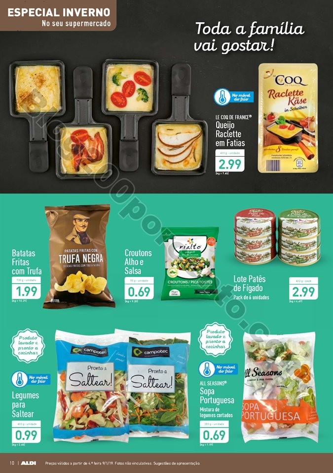 Antevisão Folheto ALDI Promoções a partir de 9 