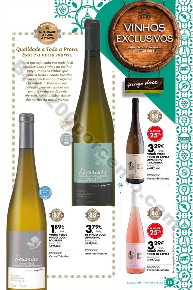 Antevisão Folheto PINGO DOCE Vinhos Verdes Promo