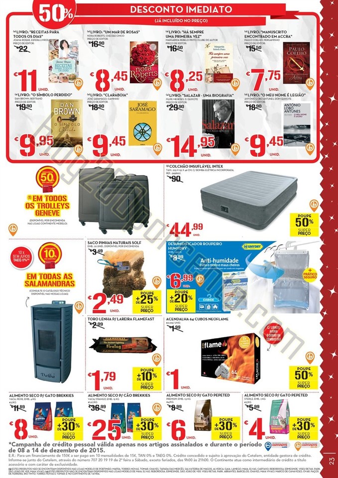 Antevisão Folheto CONTINENTE Promoções de 8 a 1