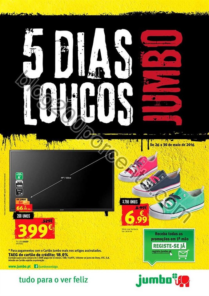 Antevisão Folheto JUMBO 5 dias loucos de 24 a 30 