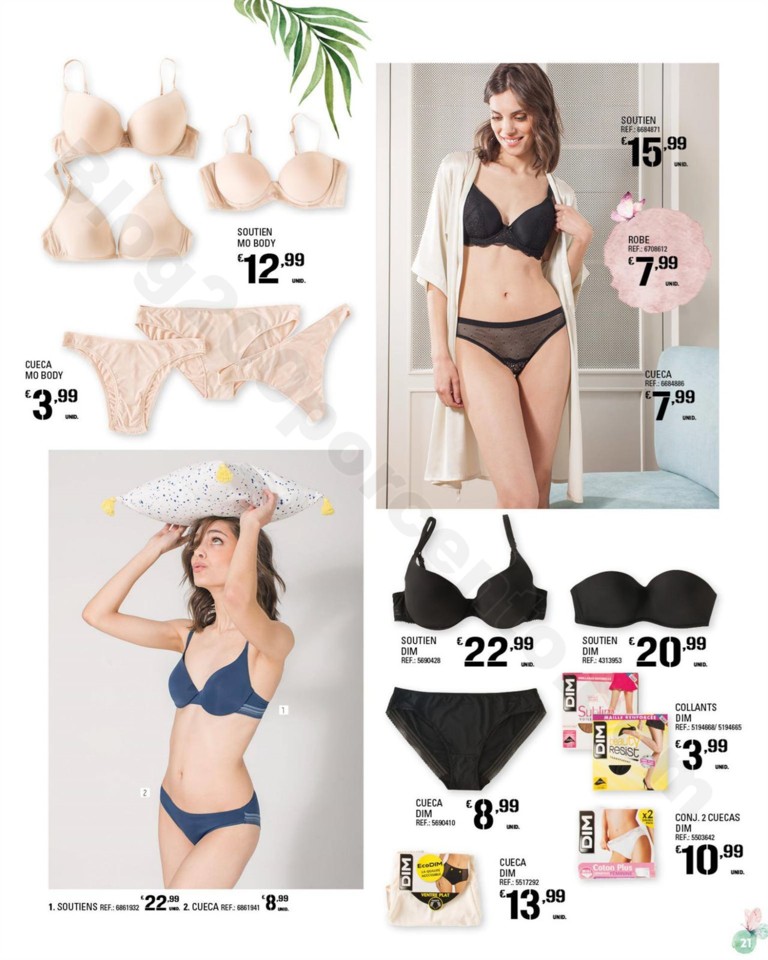 Antevisão Folheto CONTINENTE Moda Primavera promo