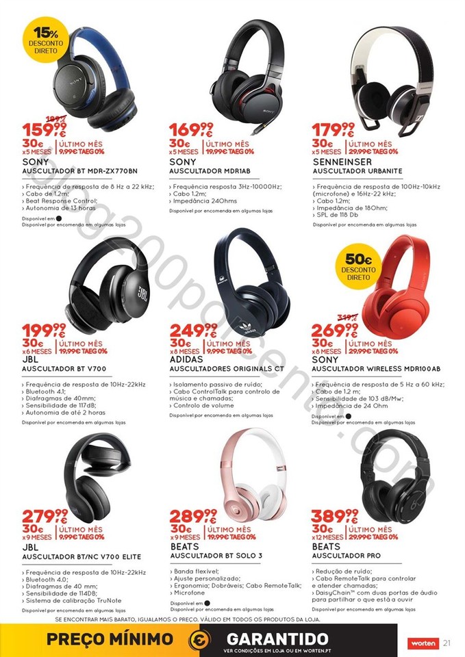 Antevisão Folheto WORTEN Promoções de 14 março