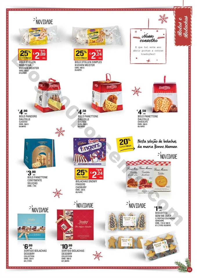 Antevisão Folheto CONTINENTE Especial Natal promo